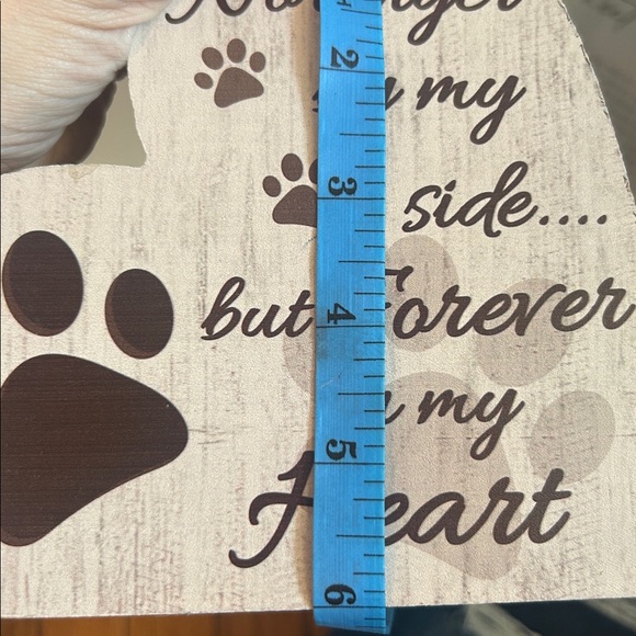 Heart and Stone Paw Print Decor - Picture 5 of 13